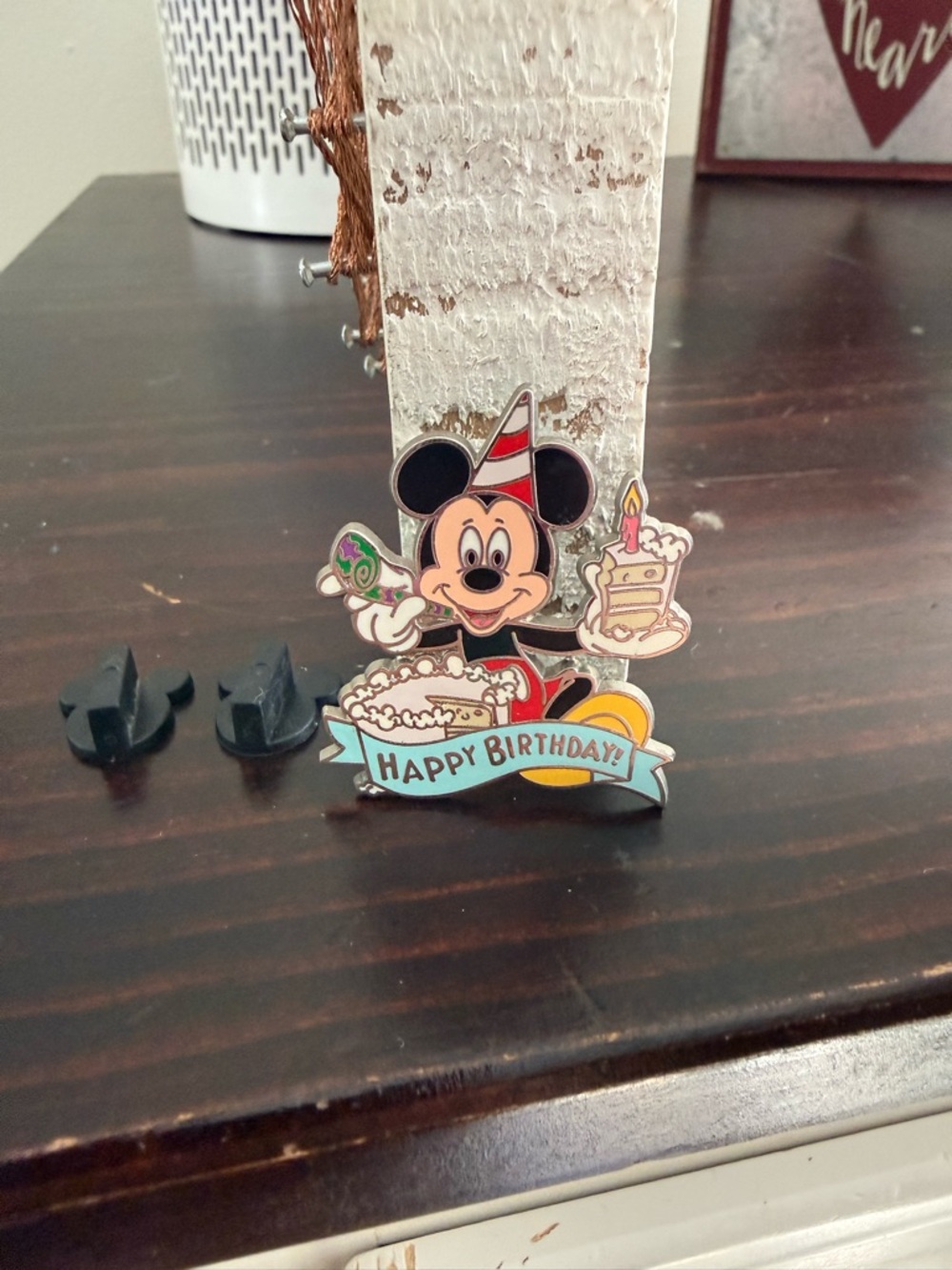 Disney Mickey Mouse Happy Birthday Collectible Pin